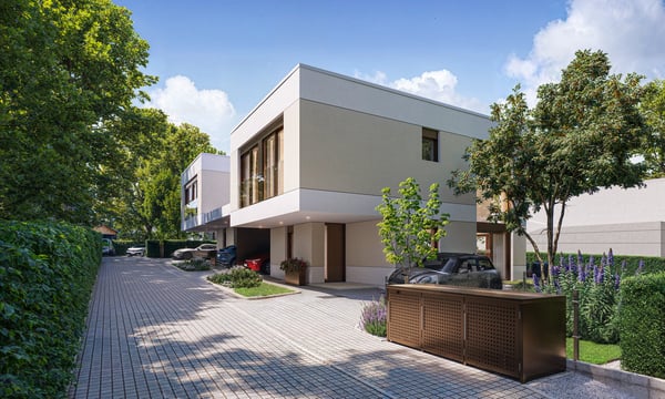 Deux villas contemporaines à Vésenaz 2