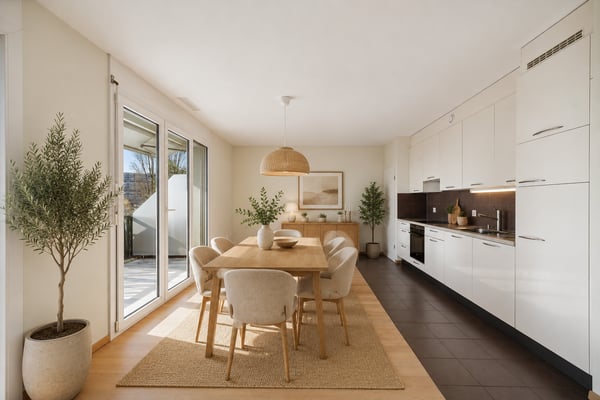 Exclusivité : attique traversant de 5 pièces avec généreuse terrasse et balcon 4