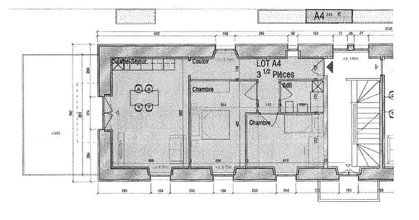 Habitat de 1.5 pièces au 1er étage 11