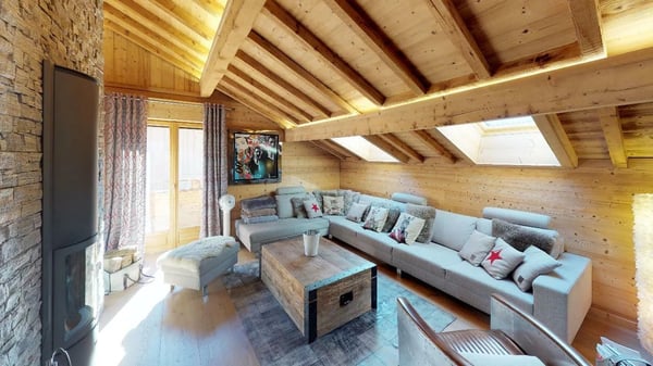 The art of living in Megève: elegant penthouse in the heart of the village 12