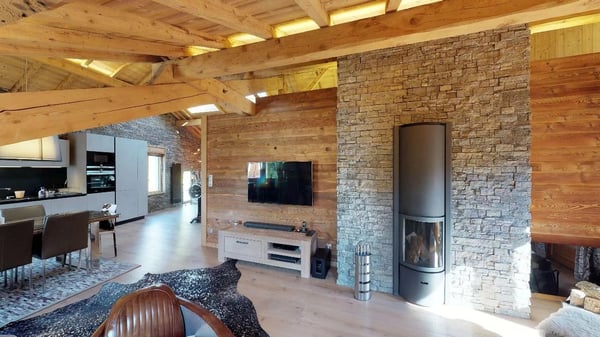 The art of living in Megève: elegant penthouse in the heart of the village 11
