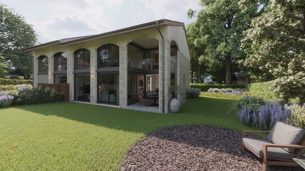 Exceptional contemporary villa with large garden in the heart of Anières 1