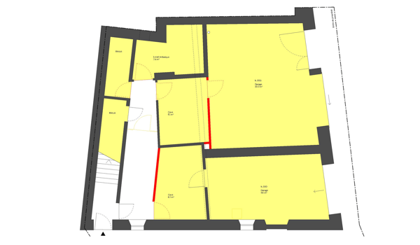 MAISON VILLAGEOISE OFFRANT LA POSSIBILITÉ DE CRÉER DEUX APPARTEMENTS 4