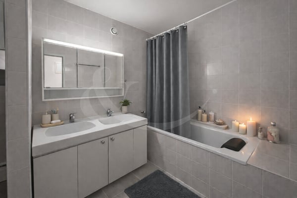 Attique exclusif occupant tout l'étage avec vaste terrasse au coeur de Perly 9