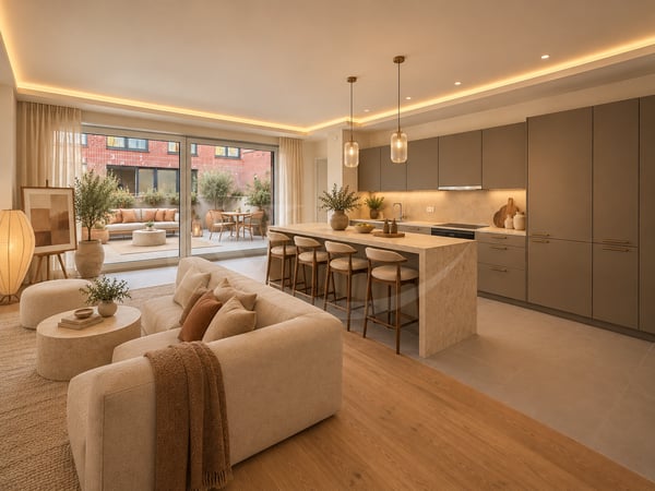 Exclusivité - Appartement de 3 pièces et ses 63 m² de terrasses - Nations - Servette 3
