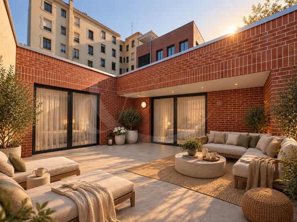 Exclusivité - Appartement de 3 pièces et ses 63 m² de terrasses - Nations - Servette 1