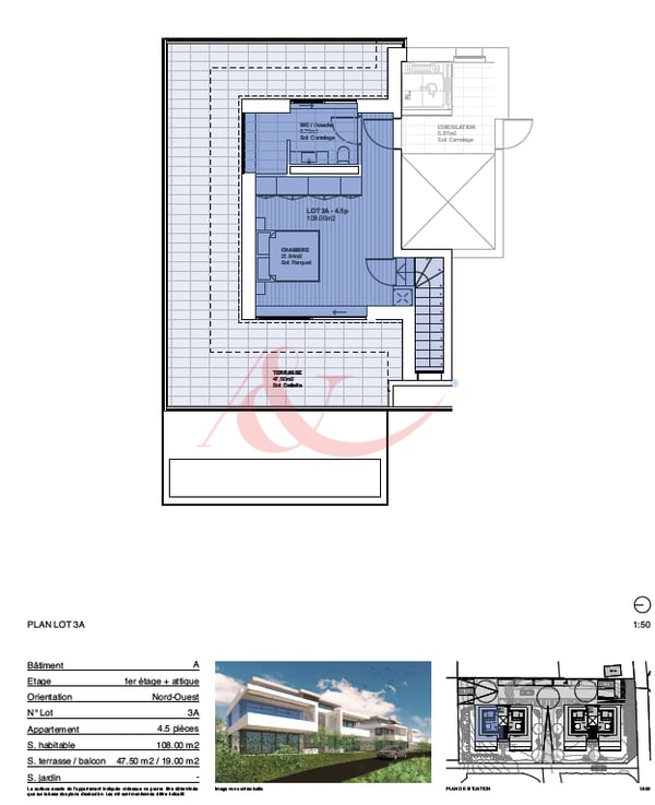 1.5 pièces neuf à louer ! Lausanne 13