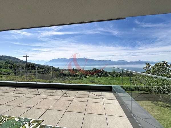 Propriété moderne offrant vue sur le lac et les Alpes ? La Conversion 12