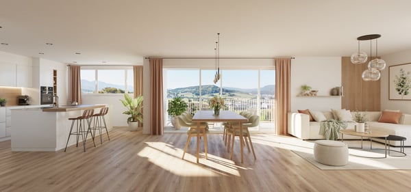 NEUF - GRAND appartement - ensoleillé 1