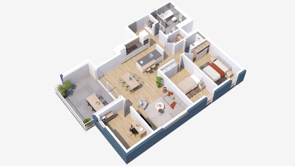 NEUF - magnifique appartement - ensoleillé 2