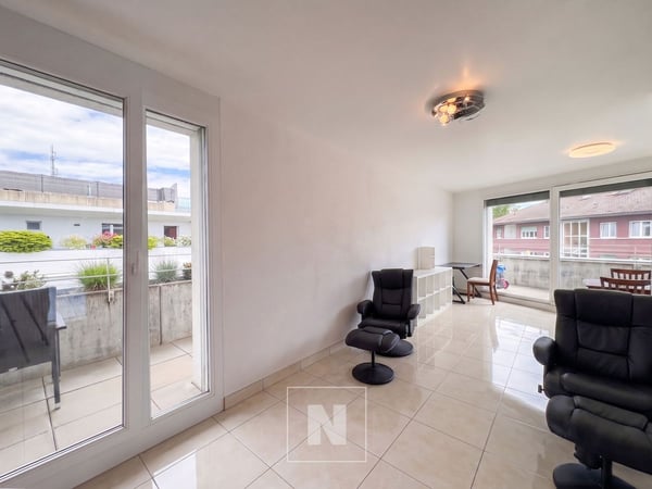 Appartement en attique de 4,5 pièces à vendre à Lausanne - 127 m², grand balcon 12