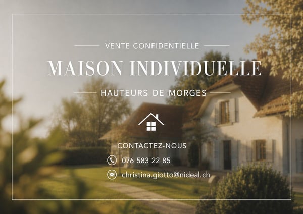 Vente maison vaudoise 8 pièces, environ 300 m2, proche de Morges, terrain d'environ 3000 m2 9