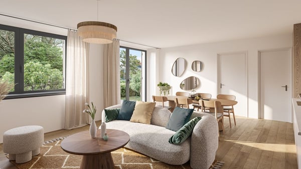 Lot B - 2,5 pièces de plain-pied avec grande terrasse