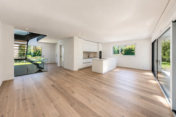 DISPONIBLE DE SUITE -  VESENAZ - Villa d'architecte neuve 2