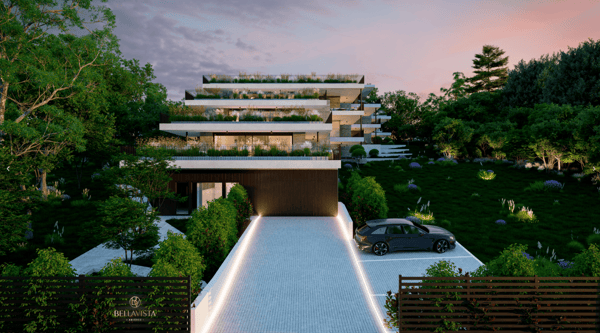 ANIERES - Appartement de luxe avec grande terrasse vue lac 2