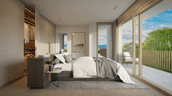 ANIERES - Appartement de luxe avec grande terrasse vue lac 3