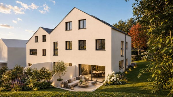 maison jumelée quartier résidentiel 5