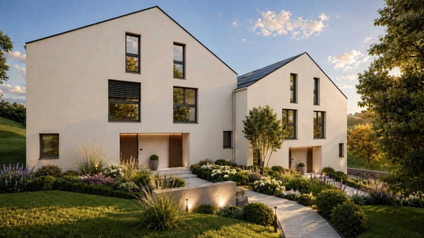 maison jumelée quartier résidentiel 11