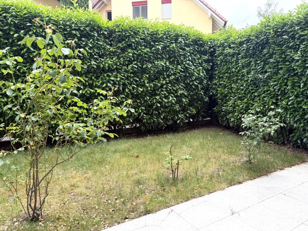 Bel appartement meublé de 3.5 pièces avec jardin 9