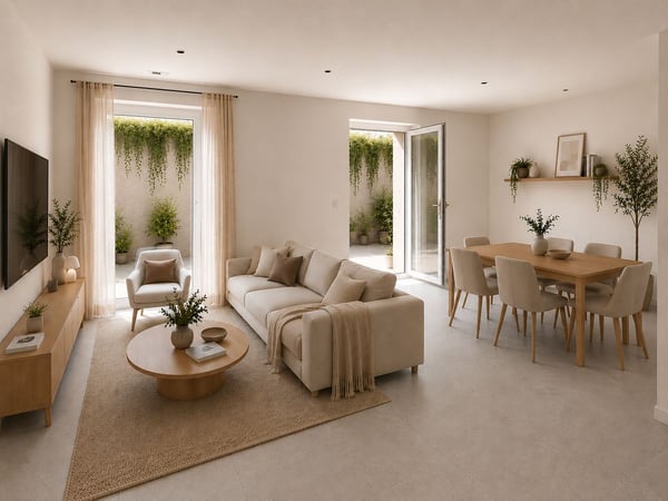 Appartement MINERGIE de 3.5 pièces au rez-de-chaussée / en cours de finitions 1