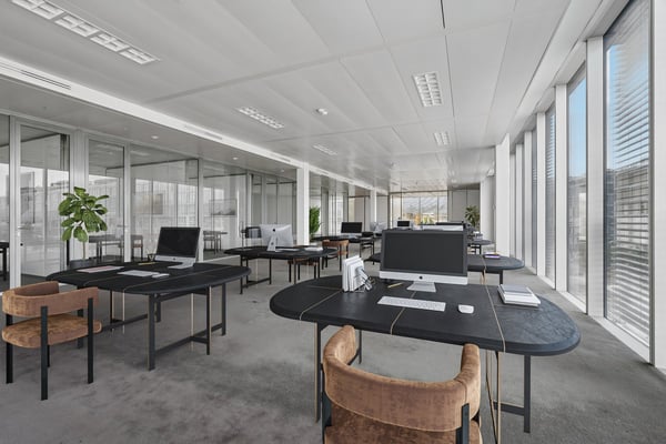 Surface disponible 550 m2- Immeuble Galaise 24 à Plan-Les-Ouates 11