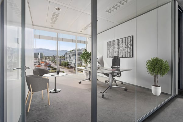 Surface disponible 550 m2- Immeuble Galaise 24 à Plan-Les-Ouates 6