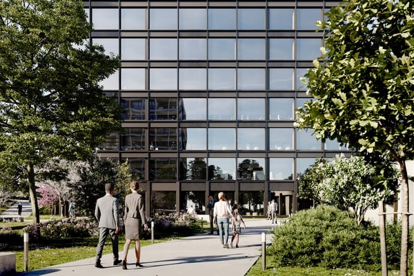A green working environment designed for encounters and Synergies 2