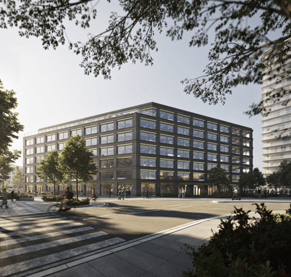1'206 m² de bureaux au dernier étage avec terrasse au cœur du quartier de Chêne Bourg 3