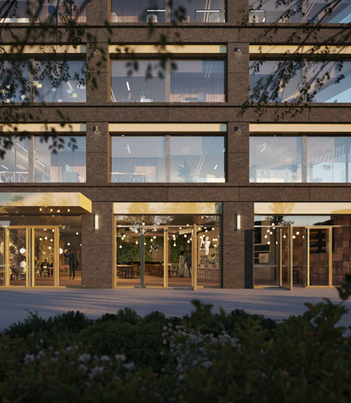 267 m² de bureaux au 4ème étage au cœur du quartier de Chêne Bourg 4
