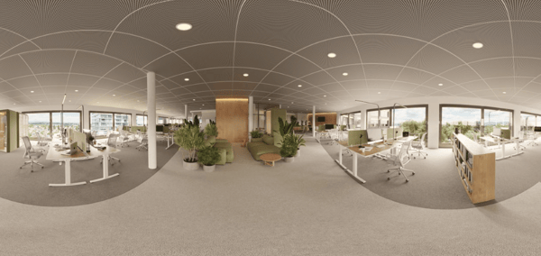 410 m² de bureaux au cœur du quartier de Chêne Bourg et aux pieds du CEVA 9