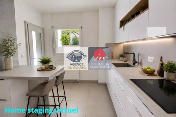 Spacieux duplex avec jardin privatif aux allures de maison - Anières 6