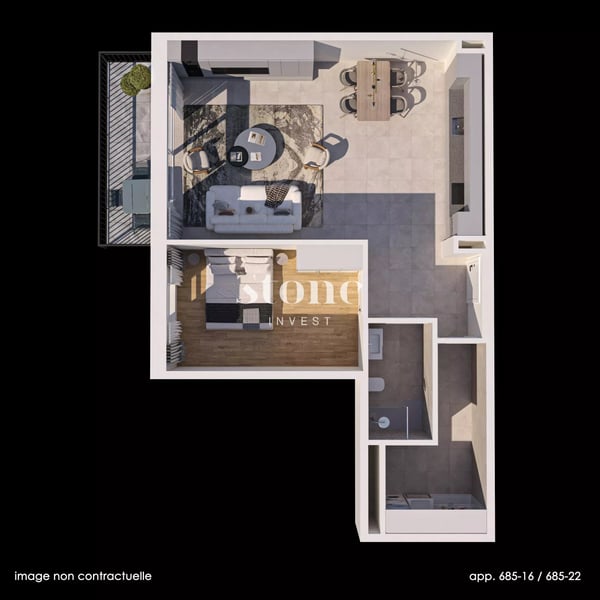 Superbe appartement neuf avec balcon 4