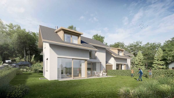 Beau projet de 2 villas de 6 pièces Minergie