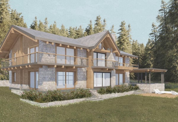 En cours de construction - Finitions au gré du preneur - Belle demeure de 600 m2 ?avec vue panoramique 2