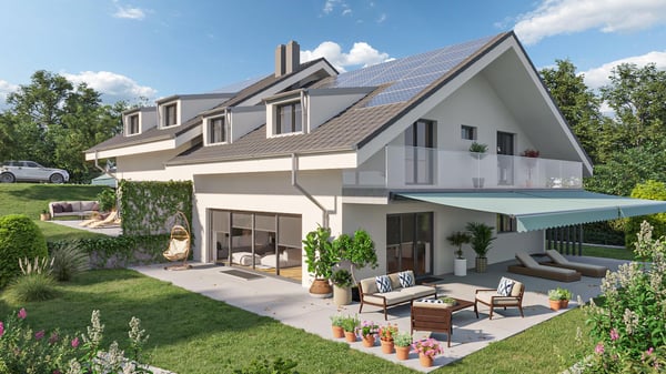 Chantier ouvert ! Projet de 2 Villas Jumelles sur plans (ne reste plus qu'une) 1