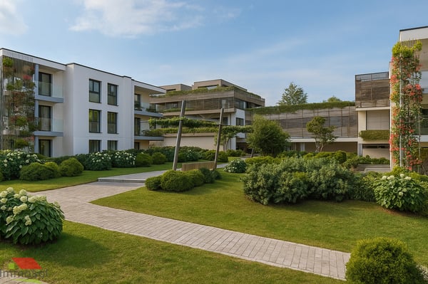 Appartement neuf 1.5 pièces - Terrasse avec belle vue - Le Mont 5