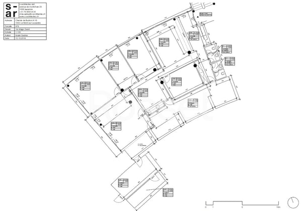 Mont-sur-Lausanne - Surfaces administra…