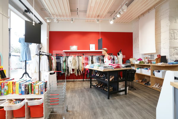 Arcade d'env. 80m² avec dépôt d'env. 30m² au sous-sol 3