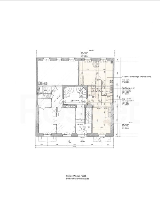 Bureaux d'env. 70m² au rez-de-chaussée 10
