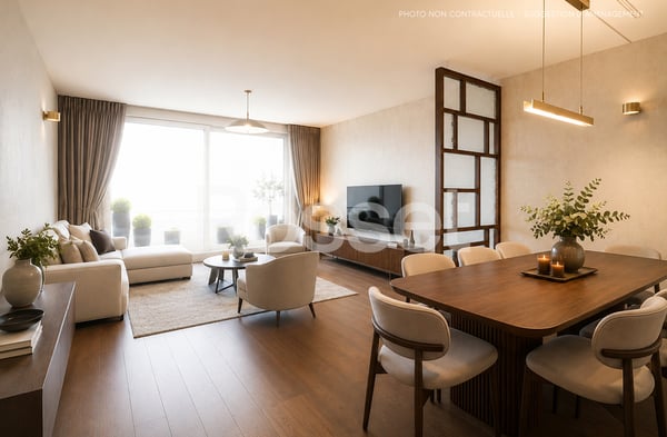 En Exclusivité : Bel appartement de 5 pièces en étage élevé 1