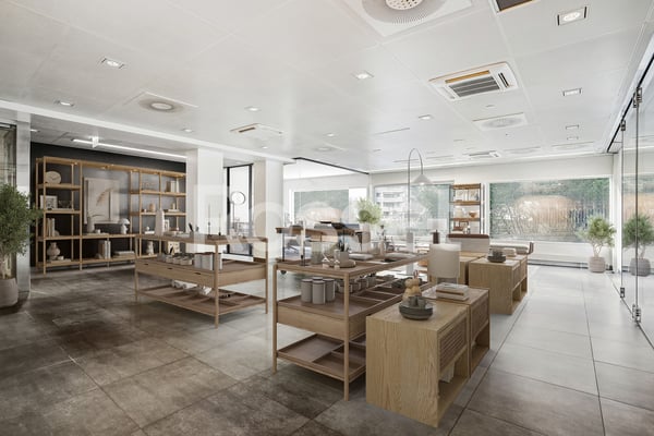 Arcade d'env. 153m² au rez-de-chaussée avec 121 m² au rez-inférieur 3