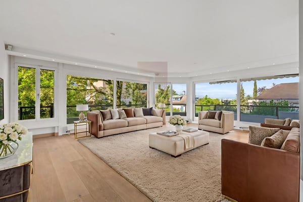 Exceptionnel 6.5 pièces en duplex avec jardin à Champel 1