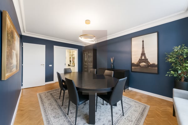 Prestigieux appartement traversant à Champel 2