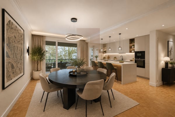Prestigieux appartement traversant à Champel 1