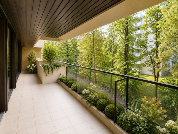 Prestigieux appartement traversant à Champel 2