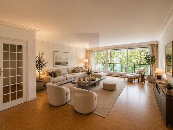 Prestigieux appartement traversant à Champel 1