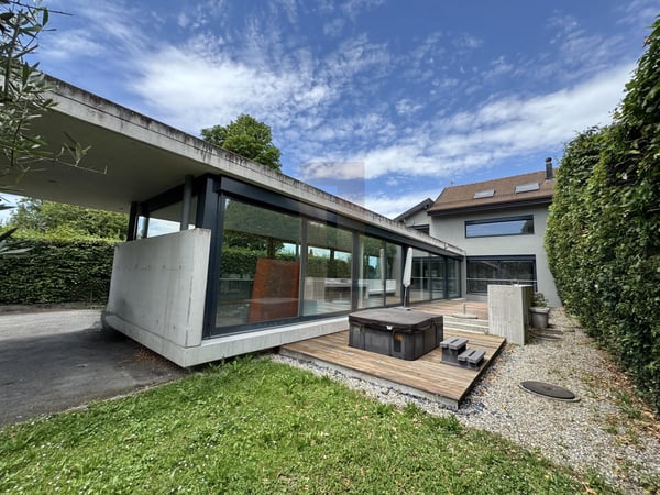 Belle villa contemporaine au coeur de la campagne genevoise 6