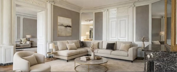 ÉLÉGANT APPARTEMENT DE CARACTÈRE AVEC VUE DÉGAGÉE SUR LE PARC DES BASTIONS 1