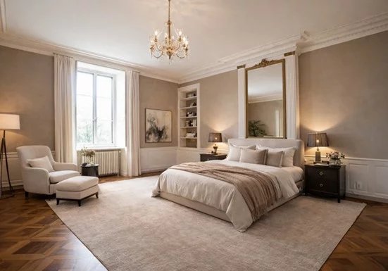 ÉLÉGANT APPARTEMENT DE CARACTÈRE AVEC VUE DÉGAGÉE SUR LE PARC DES BASTIONS 9
