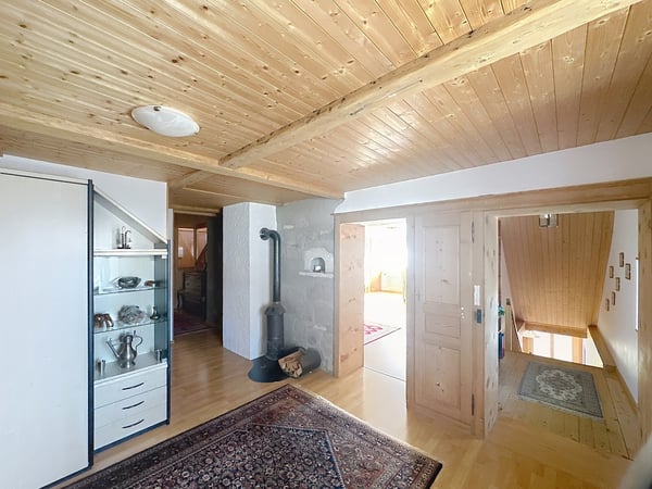 Maison mitoyenne rénovée avec bâtiment  6 studios revenus CHF 52'000.- 13